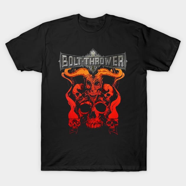 BOLT THROWER MERCH VTG T-Shirt by rdsgnnn